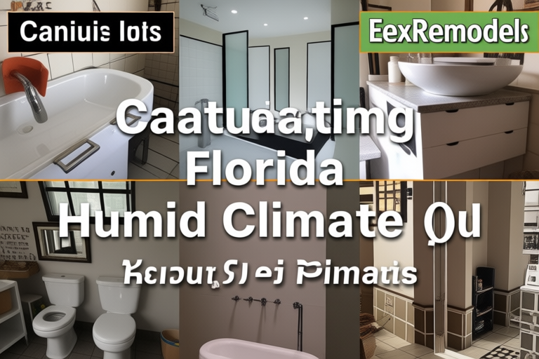 Combating Florida’s Humid Climate: How NexRemodel’s Bathroom Renovations Solve Mold and Moisture Problems