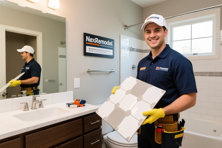How to enhance home value through NexRemodel’s bathroom tile supply and repair services